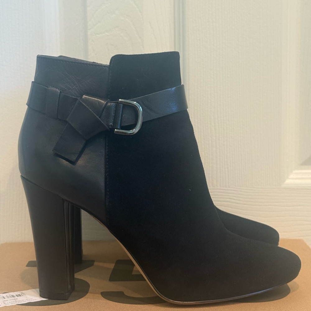 White House Black Market Black Ankle Bootie